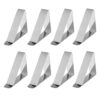 Yunpo tech 8 Pieces Tablecloth Clips Stainless Steel Table Cloth Cover Clamps for Home Dinner Camping Wedding Birthday Party Table Cloth Holders,