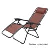 AUTUUCKEE Zero Gravity Chairs Fabric, Foldable Sun Lounger Beach Chair Recliner Replacement Fabric with Recliner Cords for Home Outdoor(Brown)