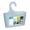 stardis Shower Basket with Hooks for Hanging Shower Shelf Bathroom Utensil Hanging Shelf (Mint)