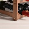 DINGZZ Wooden Wine Rack Retro Cabinet Rack Rack Storage Wine Rack Home Kitchen Bar Freestanding Rack