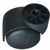 Stemless Mute Office Chair Wheel, 50mm Furniture Casters, Replacement Casters, Swivel Chair Caster, 8mm Hole Diameter, 360 Degree Swivel Casters,