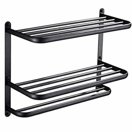 N/A 3-Tier Towel Bar Holder Rustproof Towel Hanger，Kitchen, Living Room and Bathroom