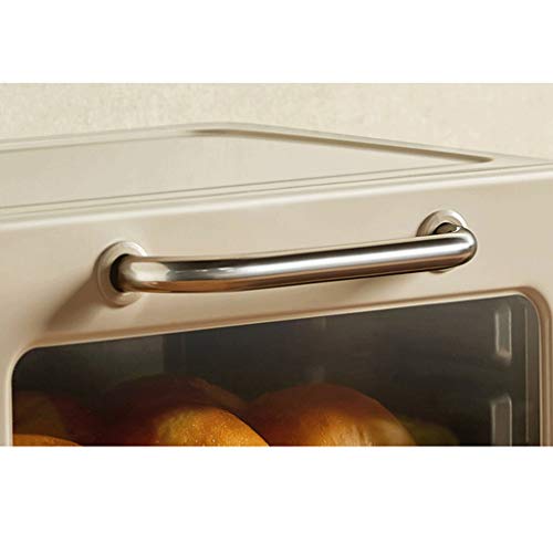 Oven Desktop Electric Oven, Small Multi-Functional Fully Automatic Baking Oven,Convection and Air Frying Smart Oven Air, Brushed Stainless Steel