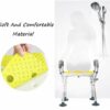 Bath Stools,Old Man Shower Bathing Chair Seat Non-Slip Bath Stool Old Multi-Function Bathroom Bath Bench Aluminum Alloy-Load-Bea150Kg