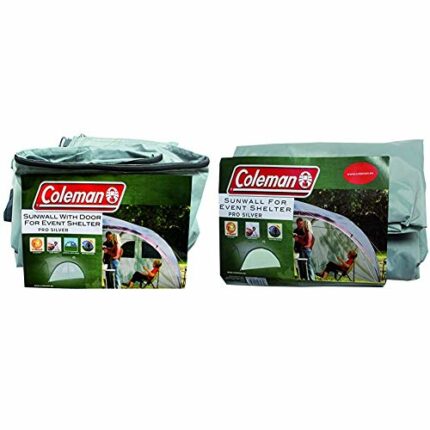 Coleman Sunwall for Event Shelter and Event Shelter Pro, Gazebo Side Panel with Windows and Door, Sun Protection, Water Resistant, Shelter NOT In