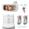 Ibergrif M20522 Toilet Dual Flush Valve with Push Button Toilet Flush System Replacement Adjustable
