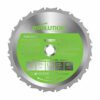 Evolution Power Tools FURY210-TCT Multi-Material Blade For Mitre Saws, Cuts Metal, Plastics, Laminates, Wood (Even with Embedded Nails), Carbide