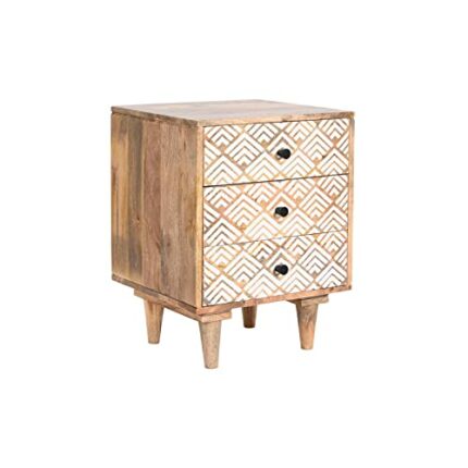 DKD Home Decor Bedside Table, Estándar