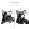 StarTech.com Desk Mount Dual Monitor Arm - Full Motion Monitor Mount for 2x VESA Displays up to 32" (17lb/8kg) - Vertical Stackable Arms - Height