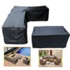 ZXFYHD Garden Furniture Cover Patio,Furniture Covers Waterproof Outdoor Furniture Cover L Shape Corner Garden Patio Rattan Sofa Couch Protective
