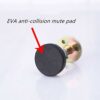 XIAOHONG 4 Pcs Adjustable Threaded Bed Frame Anti-Shake Tool Support,Bedside Headboards Prevent loosening Anti-Shake Fixer,Bedside collision prev