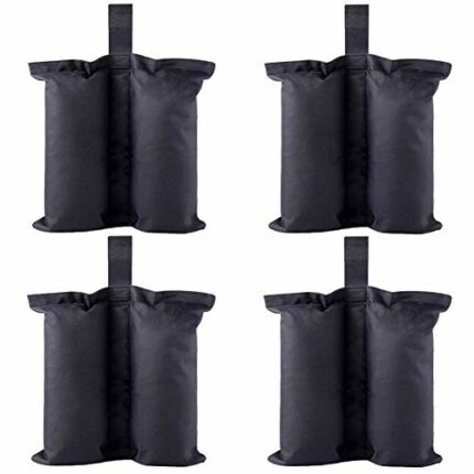 YELAIYEHAO 4 PCS Weights Bag for Pop up Canopy Tent Weighted Feet Bag Sand Bag (Large-4pcs)