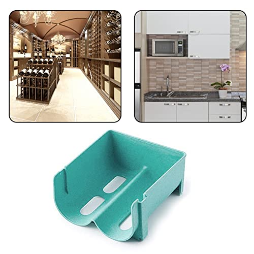 Rianpesn Soda Organizer for Refrigerator,Kitchen Drink Holder - Drop-proof Storage Rack for Pantry, Freezer, Hollow-out Design, Holds Beverage Ca