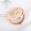UJIMS Life is Better When You Tap Dance Step Dancers Gift Ballet Instructor Makeup Mirror Tap Dance Teacher Appreciation Gift (Tap Dance Mirror)