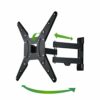 Hama TV wall bracket (swiveling, tilting, fully movable, wall bracket for TVs from 32 to 65 inches (81 - 165 cm), VESA to 400x400, including Fisc