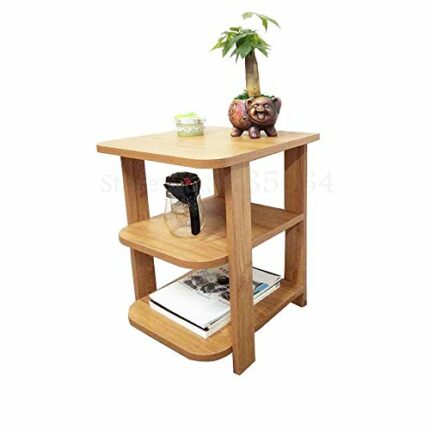 N/A Solid Wood Small Coffee Table Sofa Corner Cabinet Bedside Table Office Tea Cabinet Meeting Shelf Small Apartment Storage