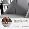 dining chair Office Reception Chairs Business Dining Chairs Set Kitchen Dining Chairs Set of 4 Matte Leather Upholstered Accent Chairs Modern Liv