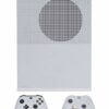 Xbox One S Wall Mount and Controller Brackets Bundle (White) - Includes Fixtures & Fittings - Made in the UK! Dynas