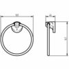 Haceka Aspen 41060110 Hand Towel Ring