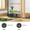 Amtang 3-Tier Spice Rack 360° Rotating Condiment Holder Storage, Steel Seasoning Organizer Kitchen Countertop Organiser (26cm 2-Tie)