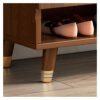 TJLSS Shoe Cabinet Home Entry Door Outside The Home Balcony Foyer Large Capacity Storage Locker Shoe Rack (Color : 3-pack, Size : 100 * 60 * 32cm