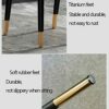 Kitchen Dining Room Furniture Chairs Kitchen Dining Chair for Living Room Bedroom Computer Chair Modern Simplicity Backrest Chair Leather Office