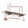 Stylish Simplicity Down Wine Rack Simple Style Retro Wrought Iron Metal Multi-Function Living Room Display Wine Rack Home Goblet Rack - Restauran