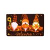 URFEDA Decorative Doormat Autumn Harvest Seasonal Thanksgiving Floor Entrance Door Mat Thanksgiving Doormat Welcome Doormat for Outdoor Front Doo
