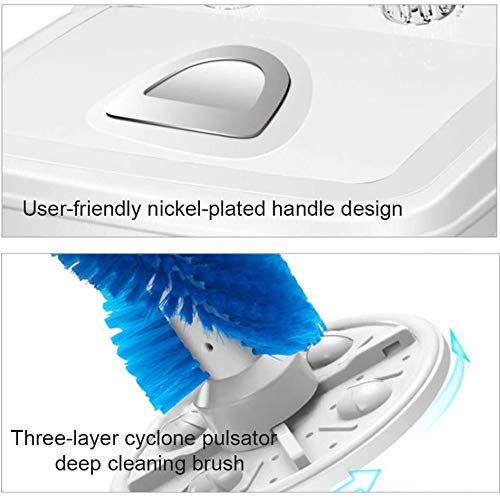 TWDYC Mini Shoes Washer Small Portable Washing Machine Shoes Washer and Dryer Mini Wash Machine for Shoes