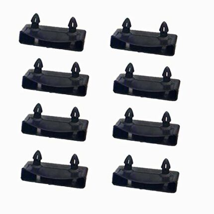 SmaUnicorn 20PCS 54mm -End Caps Replacement Bed Slat Holders Kits Bundles Plastic Holders Width 54mm x Height 9 mm for single double and king siz