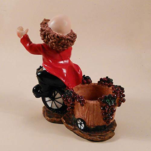 CZDYUF The nook, Novelty Wine Bottle Holder, Functional Kitchen Statue, Home Decor, for the Wine Enthusiast