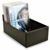 3L DVD/CD/Blu Ray Storage Box For Sleeves - Boxes For DVD Sleeve and CD Pocket Storage - Black - 10290