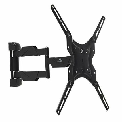 Maclean MC-743 Ultra Slim Tilt Swivel TV Wall Bracket Mount - For 13-50" Inch LED LCD Plasma & Curved Screen