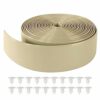 2" Wide Vinyl Straps for Patio Chairs Repair 20ft Long Patio Garden Furniture Replacement Straps with 20 Rivets (White)