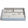 Stackers Dove Grey & Rose Classic Medium Jewellery Box Ring/Bracelets Layer