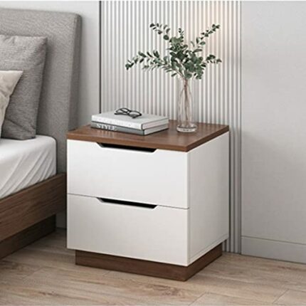 N/A Bedside Table Nightstand Bedroom Furniture Wooden Chest Of Drawers Chest Storage Cabinet Table (Color : Style two)