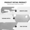 SOLUSTRE 2pcs Furniture Connector Metal Bed Frames Frame Holder Tool Stand Hook on Bed Rails Bed Rail Fittings Headboard Hook Plates Bed Rail Hin