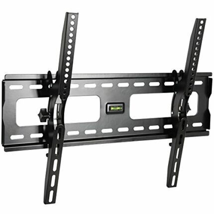 MOOL Slim Wall Bracket LCD, LED & Plasma TV. Super-Strength Load Capacity up to 60KG, 15 Degree Tilt Mechanism up/Down, Max VESA 600x500, Steel,