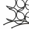 Amazon Basics Wine Rack for 12 Bottles, Black, 24.9 x 16 x 67.8 centimetres