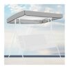 ZXFYHD Garden Furniture Cover Patio,Furniture Covers 1PC Coated Replacement Canopy Top For Porch Patio Garden Supplies Swing Seat Garden Hammock