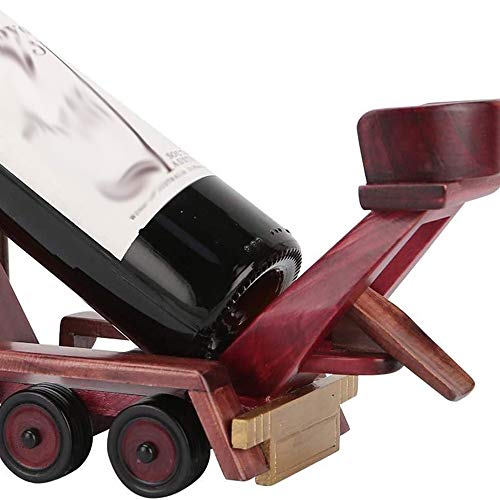 ZYZMH Creative Wooden Style Wine Rack Wine Holders Wine Bottle Display Stand Organizer Bar Storage Racks