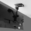 VIVO Manual Flip Down Ceiling Mount for 13 to 27 inch Flat Screens, Folding Tilt Pitched Roof and Under Cabinet Mounting for LCD TV and Monitors,