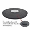 Multi-use Heavy Duty 360° Rotating Swivel Stand Turntable with Steel Ball Bearings for Big Screen TV Computer Monitor Lazy Susan (12 Inches)