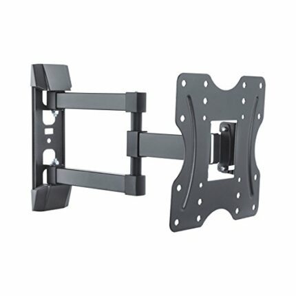 PureMounts FM12-200 Wall Mount for TV Devices with 58-107 cm (23-42 Inches), VESA: 200 x 200, Tilt: 3°/-10°, Swivel: +/-90°, Distance from Wall 5