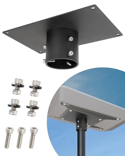 Starlink Flat High Performance Pipe Adapter, for Performance Starlink Internet Kit Satellite, Starlink Mount, Starlink Mounting Kit, Starlink Pol