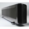Hama 108745 Soundbar Wall Bracket, Black (Universal for all common soundbars, also Sonos Playbar), 1.34 in*4.65 in*6.1 in