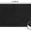 Andiamo dirt-trapping mat doormat, Polypropylene,Anthracite, 60x80 cm
