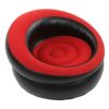 Inflatable Chair, Ergonomic Blow Up Couch Air Lazy Sofa Fast Inflation and Leakage Free, Flocking Surface Inflatable Lounge Chair for Indoor and