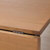 Ikea DANDERYD drop-leaf table, 74/134x80 cm, pine veneer/black