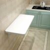 Folding Table Wall-Mounted, Folding Dining Table, Computer Desk, Dining Table, Study Desk, Space Saver,90 * 30cm/35.5 * 12in